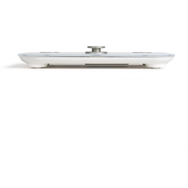 LIVOO Body Composition Scale - DOM465W - Dynamo Powered - 150 kg Max - 6 Indicators - White
