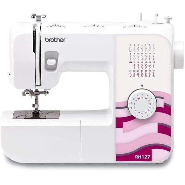 BROTHER RH-127 Mechanical Sewing Machine - 27 Functions - Manual Thread Cutter