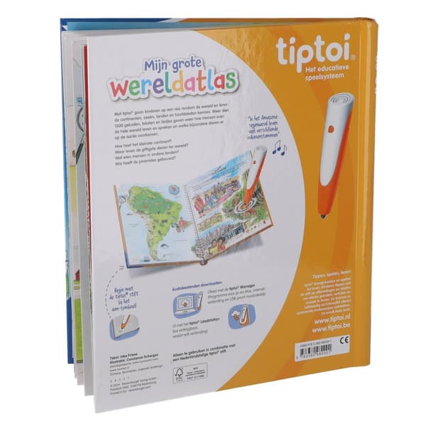 Tiptoi Book My Big World Atlas