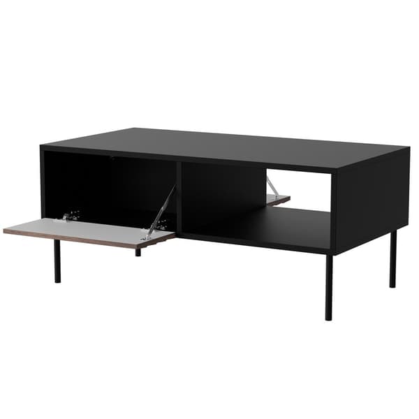 Cama CORTINA Bench/Table 100x55x45 Black/Walnut