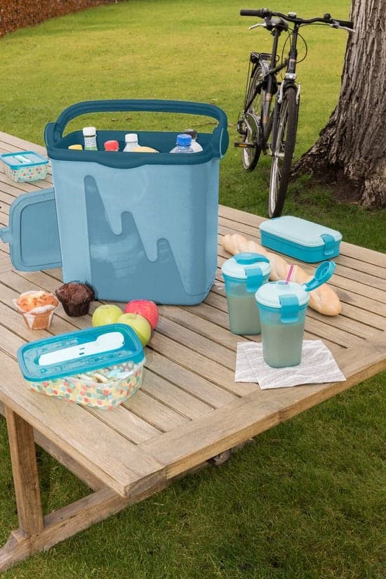 Curver Portable Cooler 33L Blue for Inserts 262270
