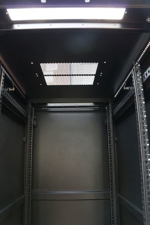 Extralink Rackmount Cabinet 42U 600x800 Black Standing