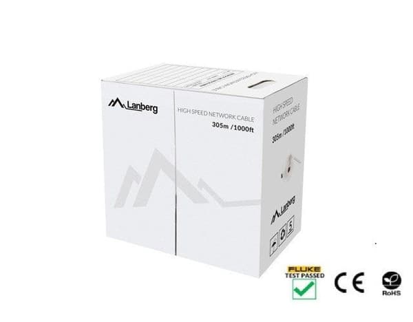 Lanberg LCU5-12CU-0305-B Networking Cable Blue 305 m Cat5e U/UTP