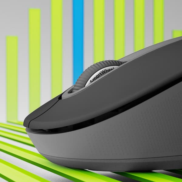 Logitech Signature M650 - Wireless Optical Mouse - 4000 DPI - Bluetooth - Graphite (910-006253)