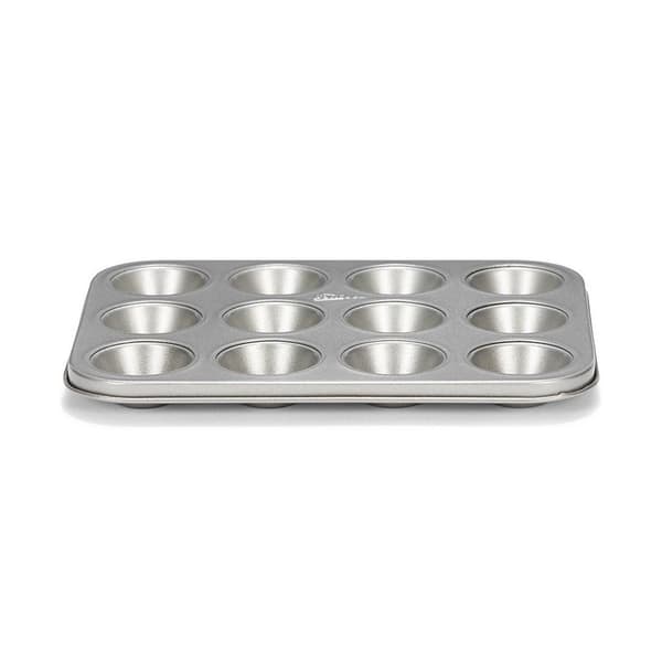 Patisse Mini Muffin Pan 12 Compartments Silver