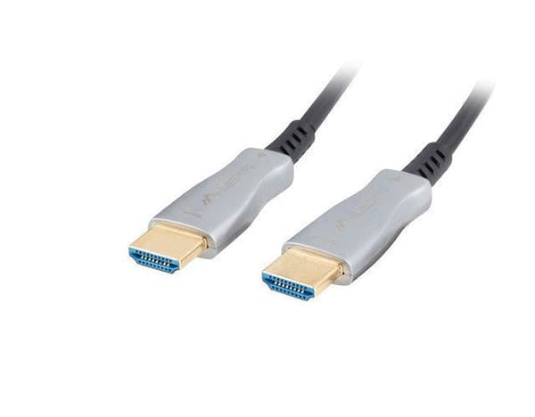 Lanberg HDMI Cable M/M V2.0 - 100 m - Black Silver CA-HDMI-2