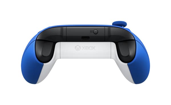 Microsoft Xbox Wireless Controller - Game Pad - kabellos - Bluetooth - Shockblau - für PC, Microsoft Xbox One, Android, Microsoft Xbox Series S, Microsoft Xbox Series X, iOS (QAU-00009)