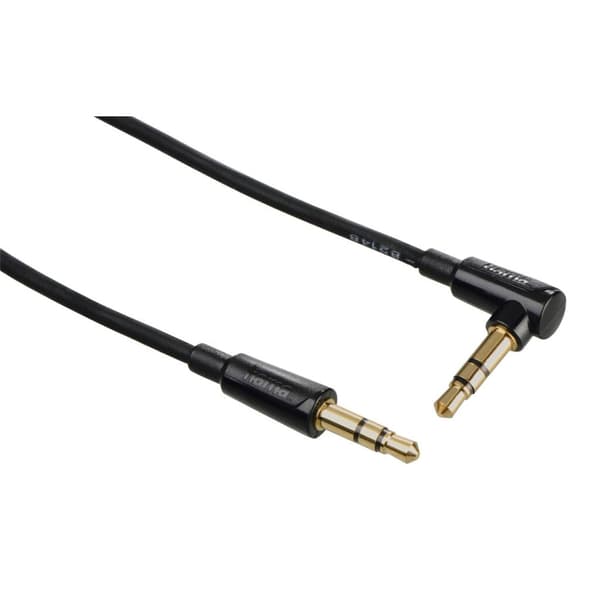 Hama Spiral Cable - Flexi-Slim 3.5 mm Jack to Stereo Plug 1.5 M