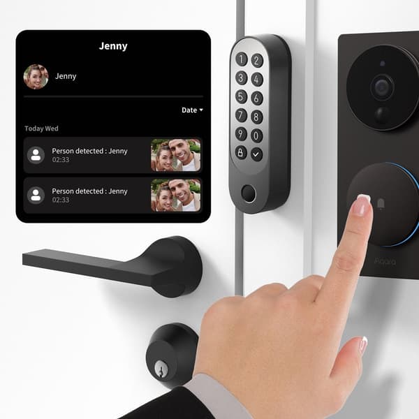 Aqara Smart Lock U200 Kit Black - Smart Door Lock