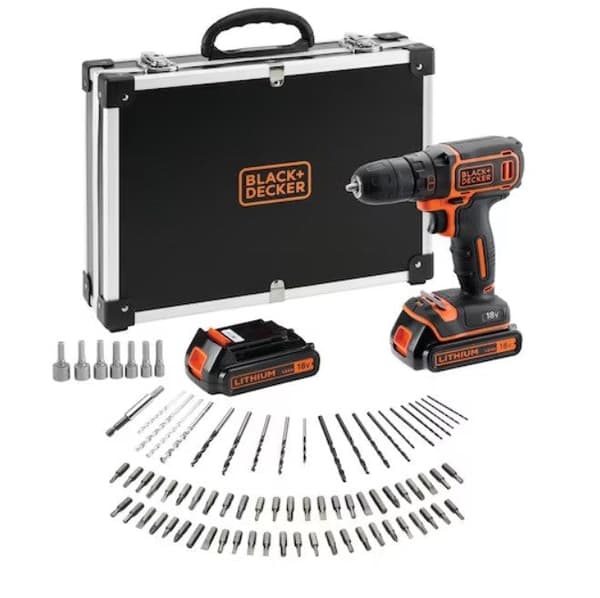 BLACK+DECKER CDC18BAFC-QW 18V Drill/Driver