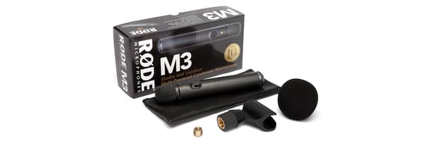 RODE M3 - Versatile Cardioid Condenser Microphone for Studio and Location