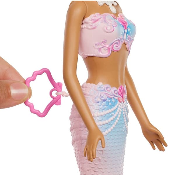 Barbie → Bubbling Mermaid → Magical Tail Fin → Ages 3+