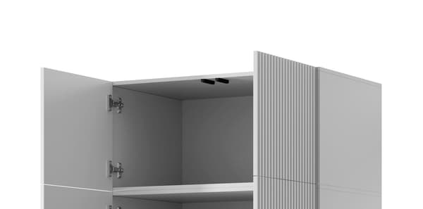 Wardrobe PAFOS 2D BASE 90x55.5x45 White Matt