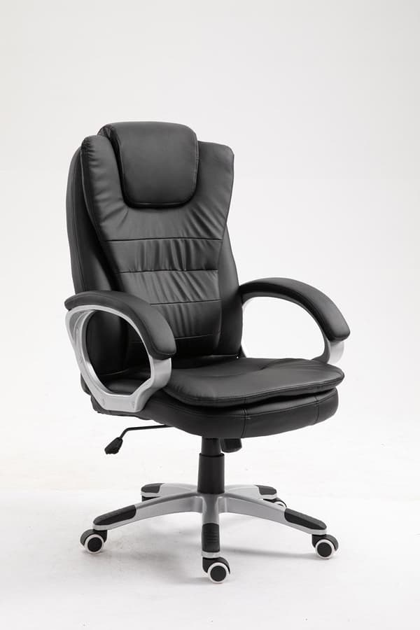 Activejet Office Chair YK7304 with Massage and Heating, Black