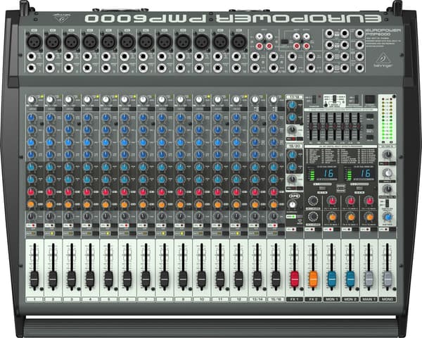 Behringer PMP6000 Audio Mixer 20 Channels