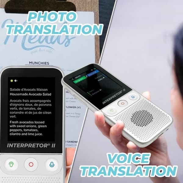 Interpretor 2 - Instant AI Voice Translator - 137 Languages with Camera