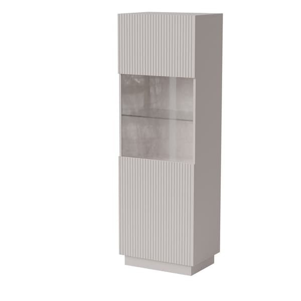 Cama LIVERTI Display Cabinet 59.5x42x178 Cashmere