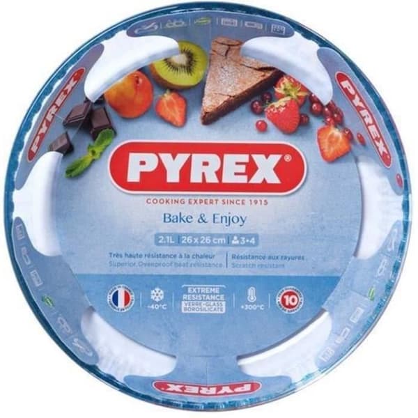 PYREX Pound Cake Tin - 1450154 - Borosilicate Glass - 26 cm