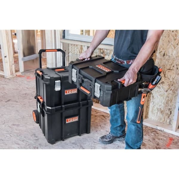 TOOD Tool Case - Waterproof - Wheels and Handle - 56x37x41 cm