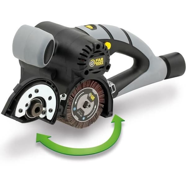 FARTOOLS - 420W Compact Renovator with 80 mm Abrasive Blade Brush