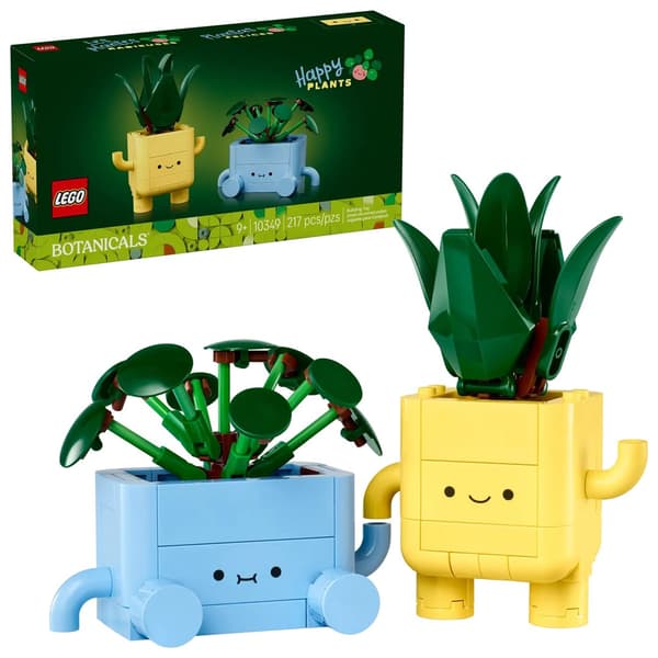 LEGO BOTANICALS Happy Plants Building Set, Model 10349