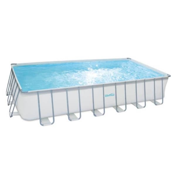 Summer Waves Swimming Pool Elite Rectangular Frame 732 x 366 x 132 cm + Sand Filter Pump