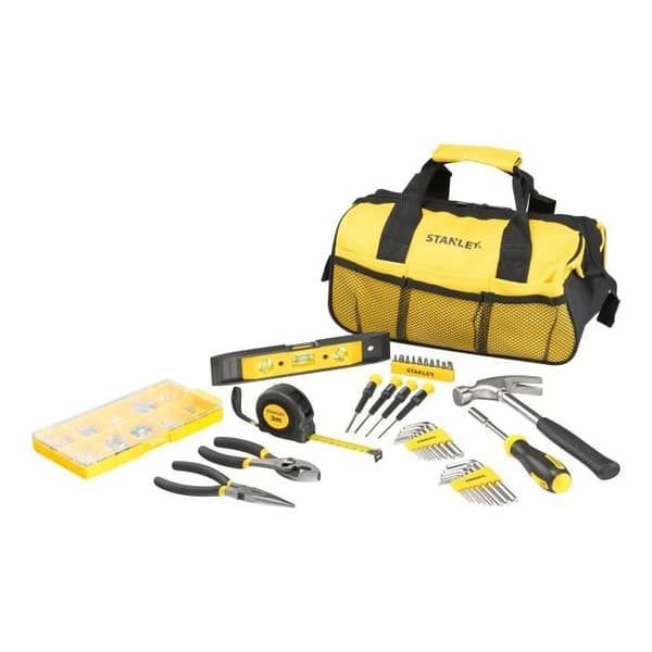 STANLEY Tool Set - STMT0-74101 - 38 Pieces - Metal - Black