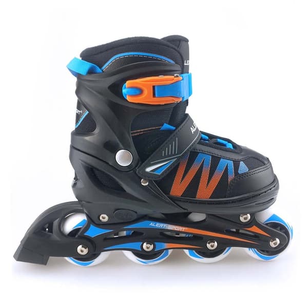 Alert Inline Skates Size 39-42 Blue/Orange/Black