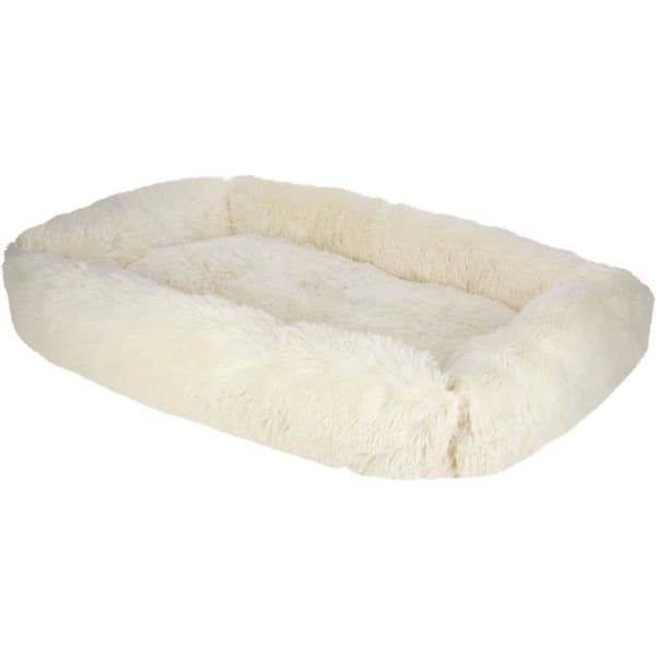 KERBL Fluffy Pet Bed - 100x70 cm - Cream