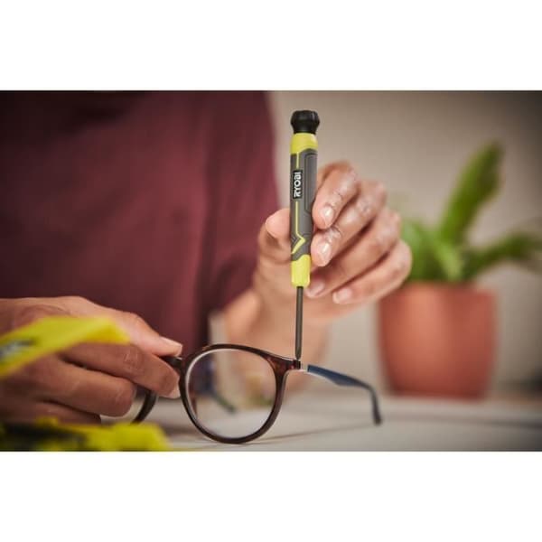 RYOBI 6-Piece Precision Screwdriver Set - SL1, SL2, SL3, PH1, PH0