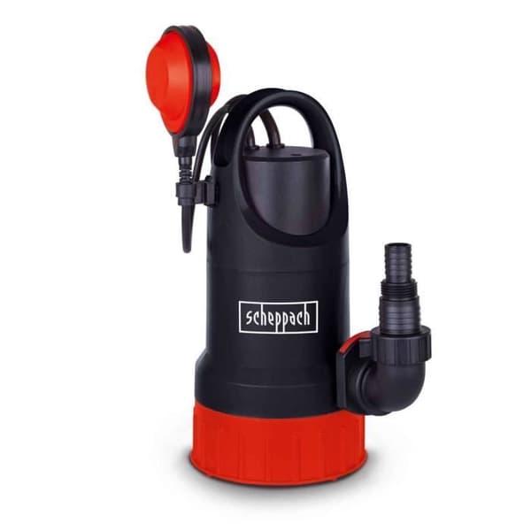 Scheppach DWP750 Combination Wastewater Pump - 750 W - Max Flow Rate 20000 l/h