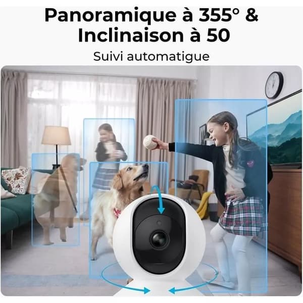 REOLINK Indoor Camera - E340 - 5 MP - White