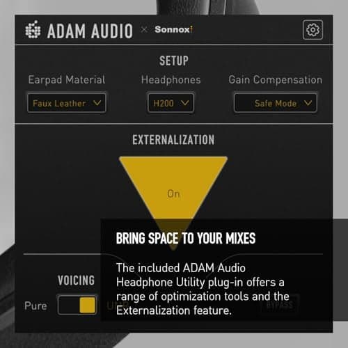 Adam Audio H200 Closed Headphones