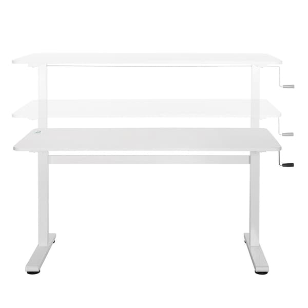 Ergo Office ER-401 W Height Adjustable Desk White
