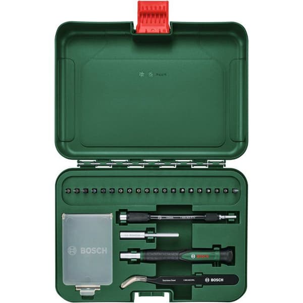 BOSCH Precision Screwdriver Set 24-Piece for Electronics, Laptops, Watches - 2607017654
