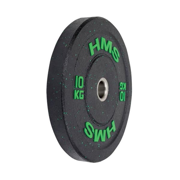 HMS Olympic Bumper Plate 10 kg Green HTBR10
