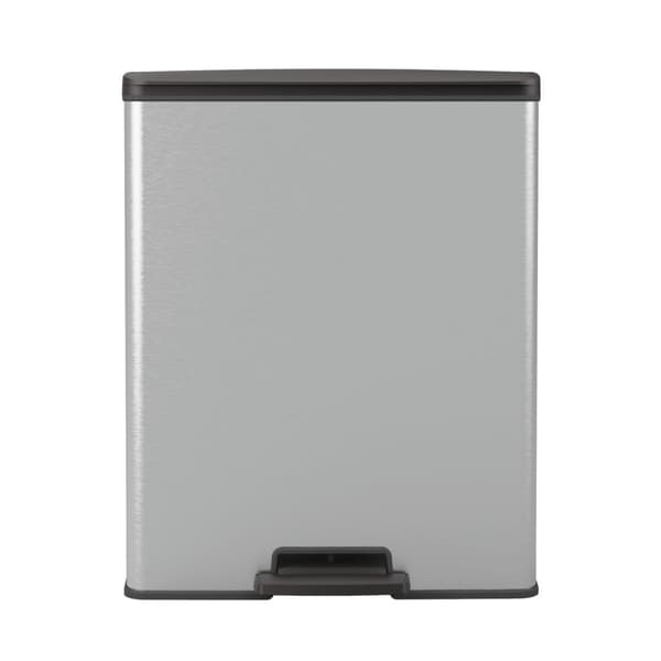 Curver Decobin Pedal Bin 65 L Silver Metallic