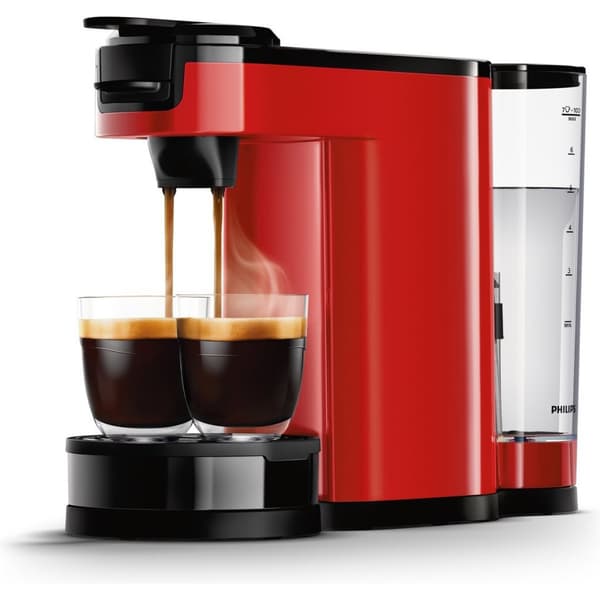 Philips HD6592/84 Pod and Filter Coffee Machine 1450W Red/Black