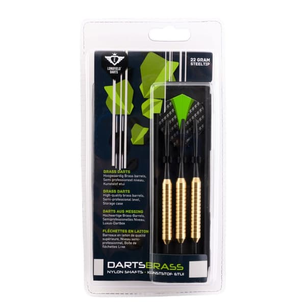 Longfield Darts Brass 3 Pieces 22 Grams