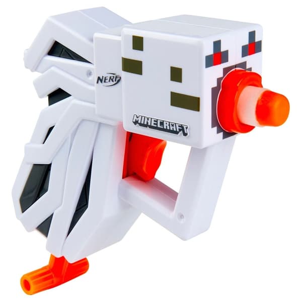 Nerf Microshots Minecraft Blaster + 2 Darts - Random Version