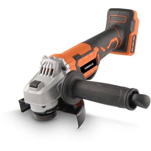 POWERPLUS Cordless Brushless Angle Grinder - POWDP35160 - 20 V - 125 mm Diameter Abrasive Disc