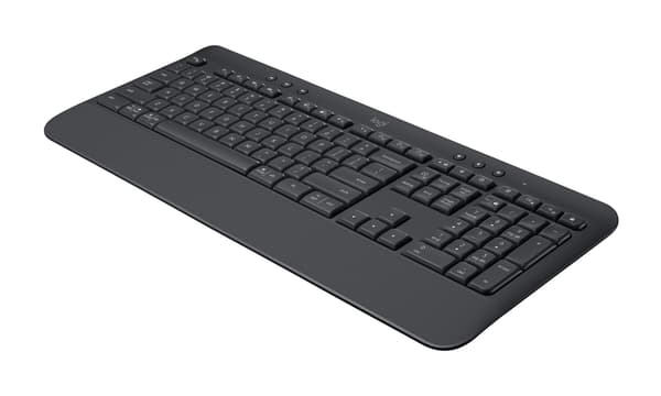Logitech Signature K650 Wireless Keyboard, Bluetooth 5.1, QWERTY, Graphite