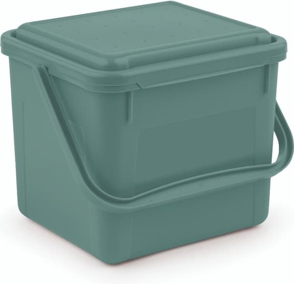 Rotho Bio Waste Bin 4.5 L Mistletoe Green