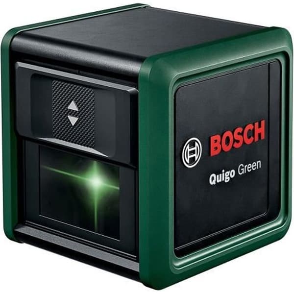 Bosch Quigo Green Line Laser - 12 m Range - Green Beam Technology