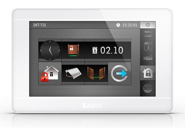 Satel Keypad INT-TSI-W Graphic 7 Inches White