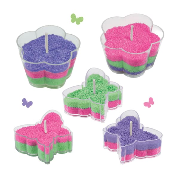 SES Creative Sand Wax Candles