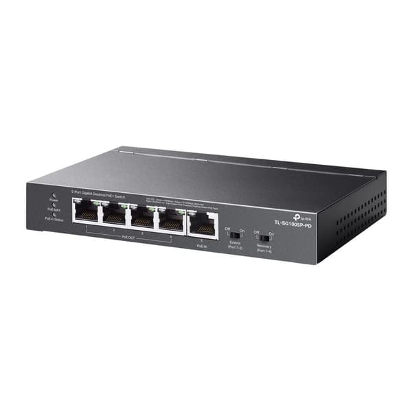 TP-Link TL-SG1005P-PD Gigabit PoE Network Switch