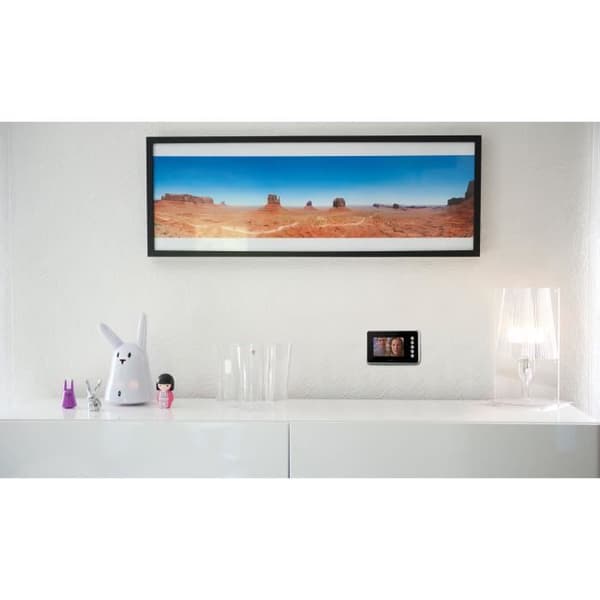 CHACON Video Intercom 4.3" Ultra-Thin Screen - 4-Wire - Black