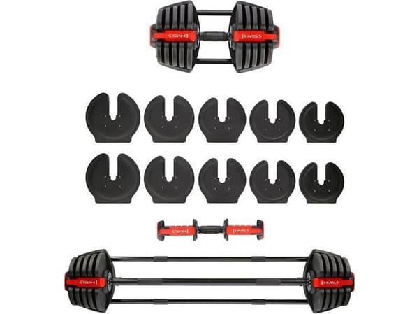 HMS SGR40 PRO SET 2in1 Adjustable Barbell Set 43.5 kg