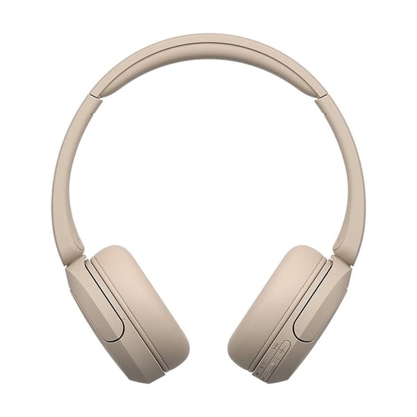 Sony WH-CH520 Wireless Headphones with Microphone - On-ear - Bluetooth - Beige